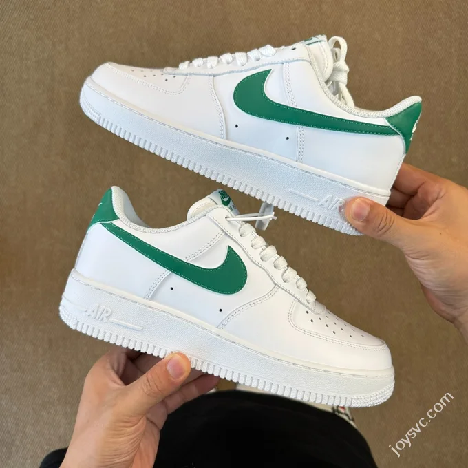 3A Pure Original Air Force 1 AF1 White Green Sneakers FJ4146-121