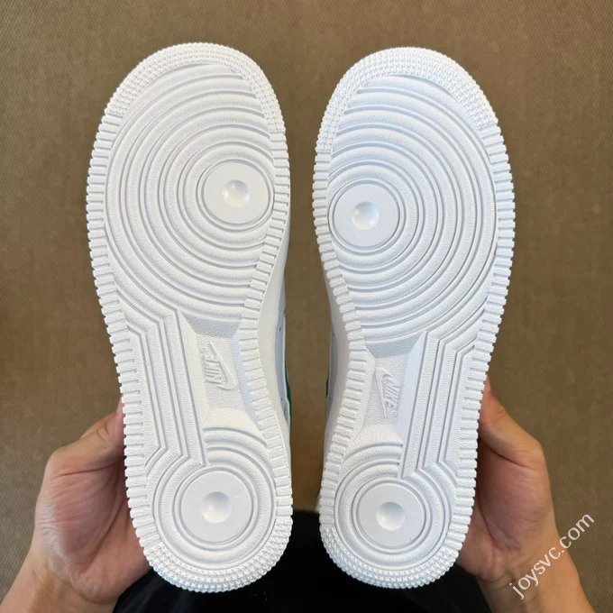 3A Pure Original Air Force 1 AF1 White Green Sneakers FJ4146-121