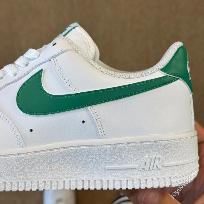 3A Pure Original Air Force 1 AF1 White Green Sneakers FJ4146-121