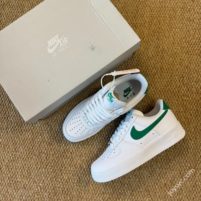 3A Pure Original Air Force 1 AF1 White Green Sneakers FJ4146-121