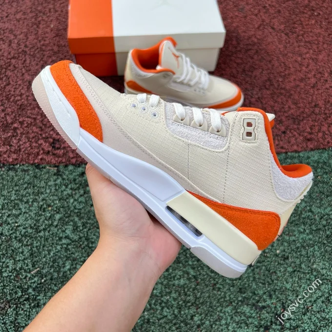 AJ3 Beige Orange WMNS 