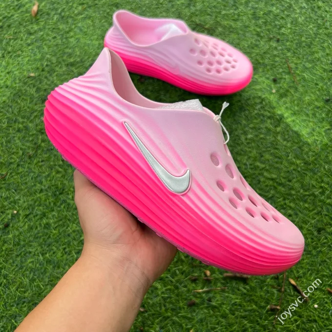 LW Pure Original Nike ReactX Rejuven8 White Pink Clogs HV5062-601