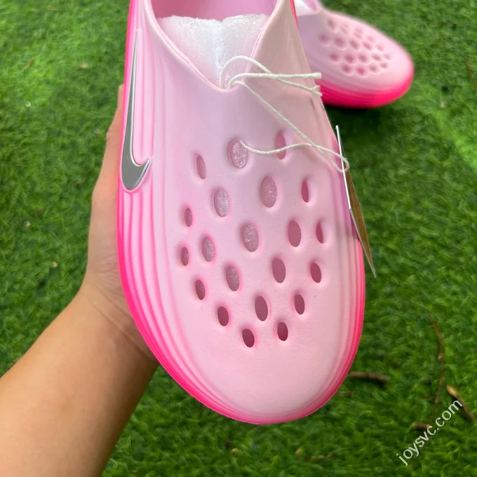 LW Pure Original Nike ReactX Rejuven8 White Pink Clogs HV5062-601