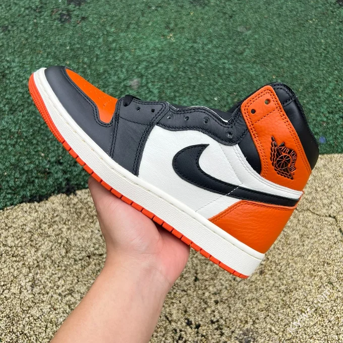 LJR Version AJ1 Black Shattered Backboard 2025 DZ5485-008