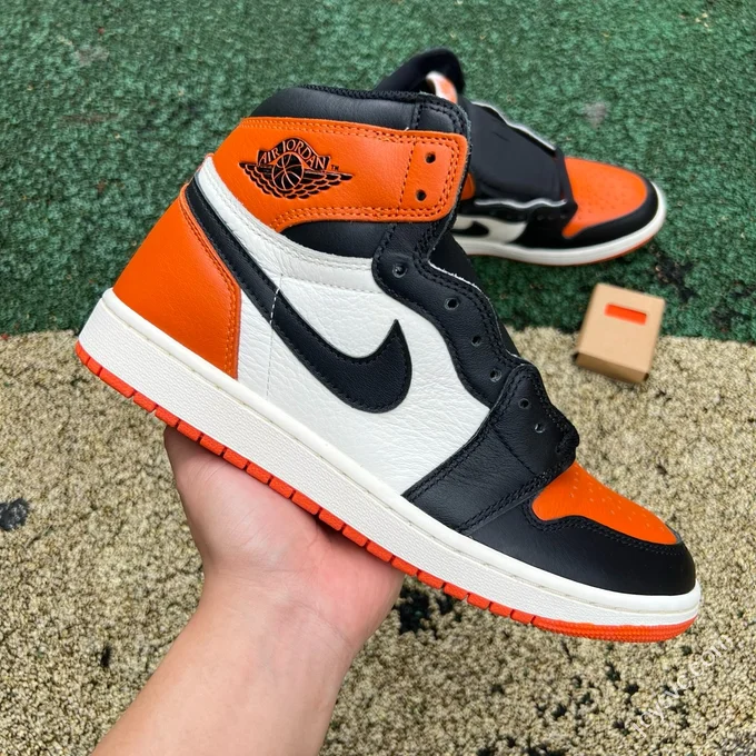 LJR Version AJ1 Black Shattered Backboard 2025 DZ5485-008
