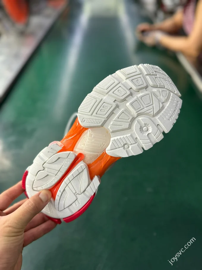 VG Version Balenciaga Runner 2.0 White Orange 772774 W3RMU 9756