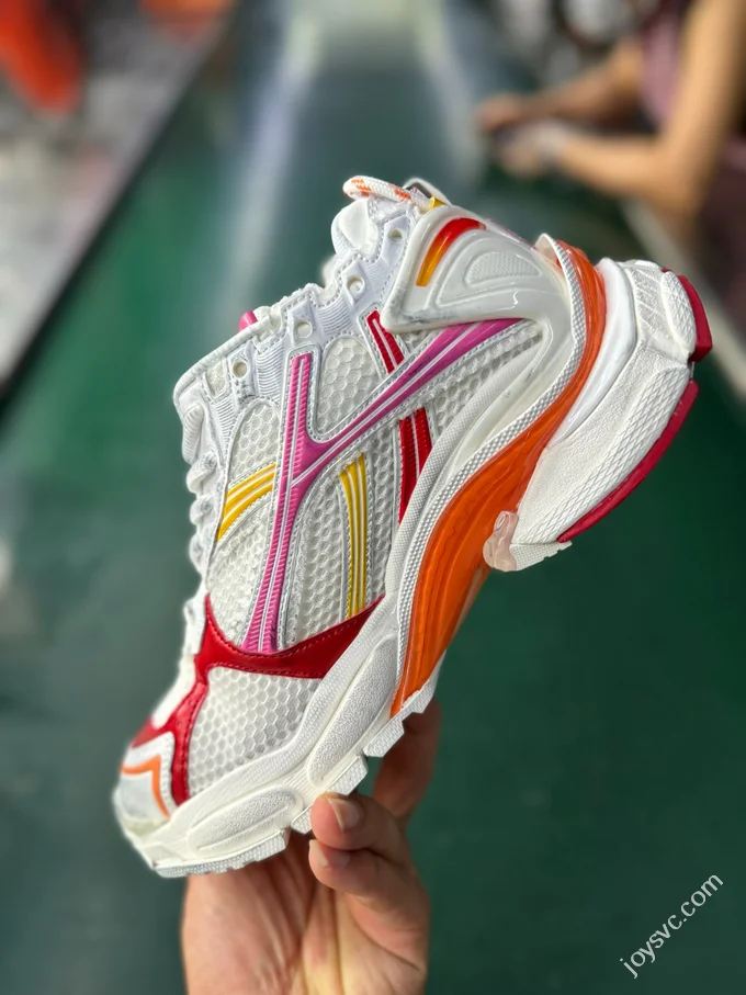 VG Version Balenciaga Runner 2.0 White Orange 772774 W3RMU 9756
