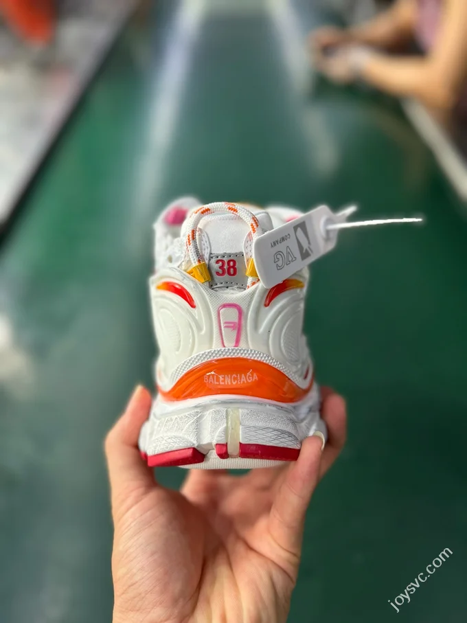 VG Version Balenciaga Runner 2.0 White Orange 772774 W3RMU 9756
