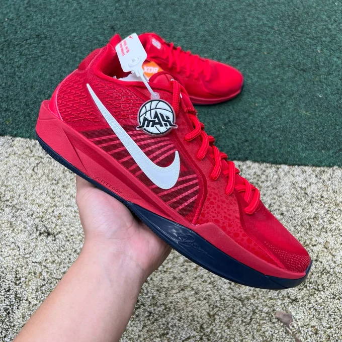 Pure Original Nike Sabrina 2 White Red Low Top Basketball Shoes FZ1517-600