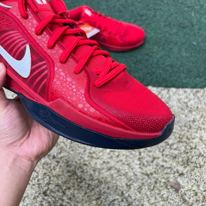 Pure Original Nike Sabrina 2 White Red Low Top Basketball Shoes FZ1517-600