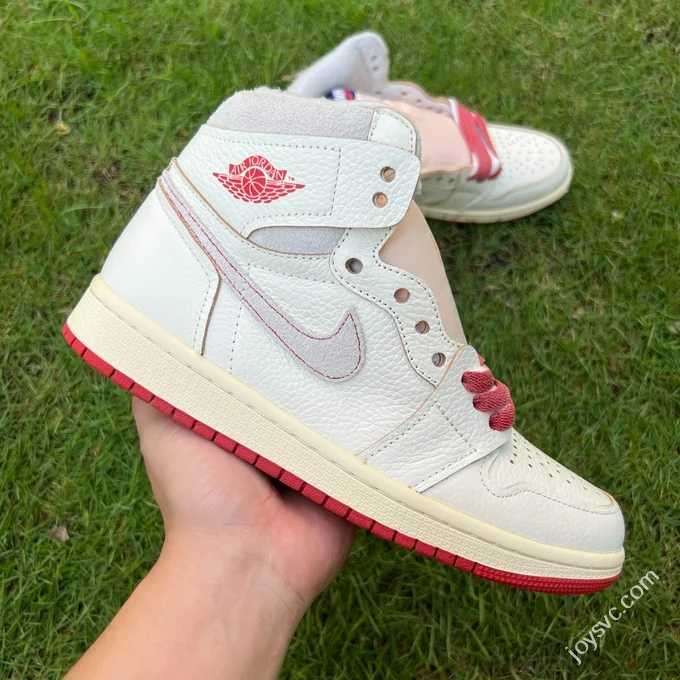 AJ1 High Top Beige White 