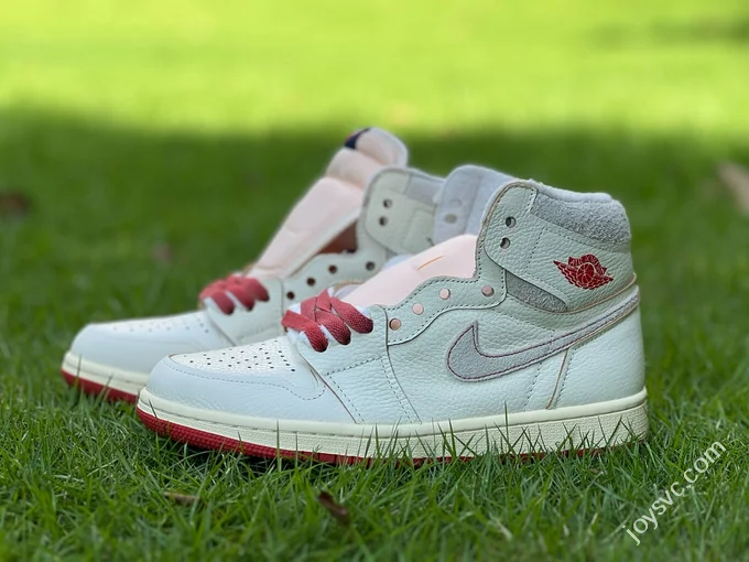 AJ1 High Top Beige White 