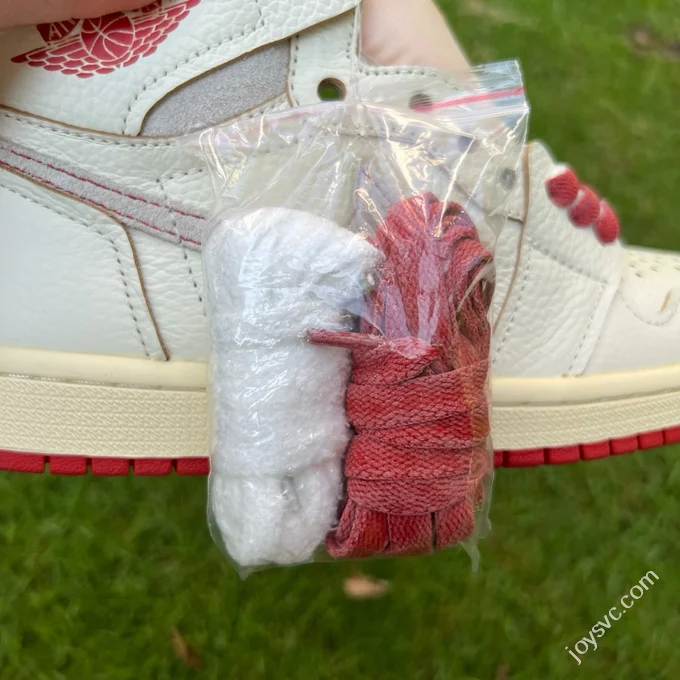 AJ1 High Top Beige White 