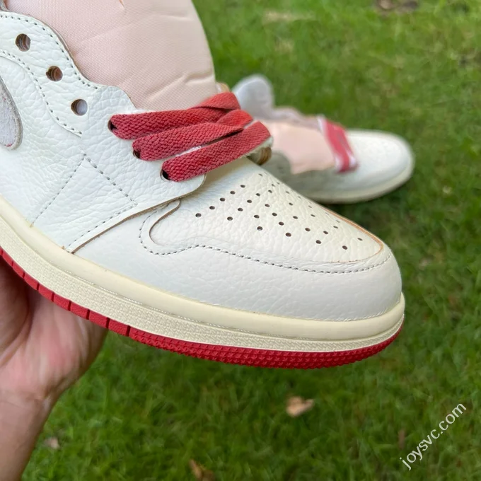 AJ1 High Top Beige White 