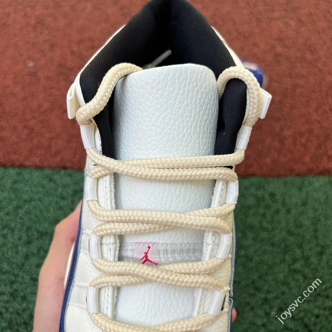 AJ11 White Blue Red Air Jordan 11 