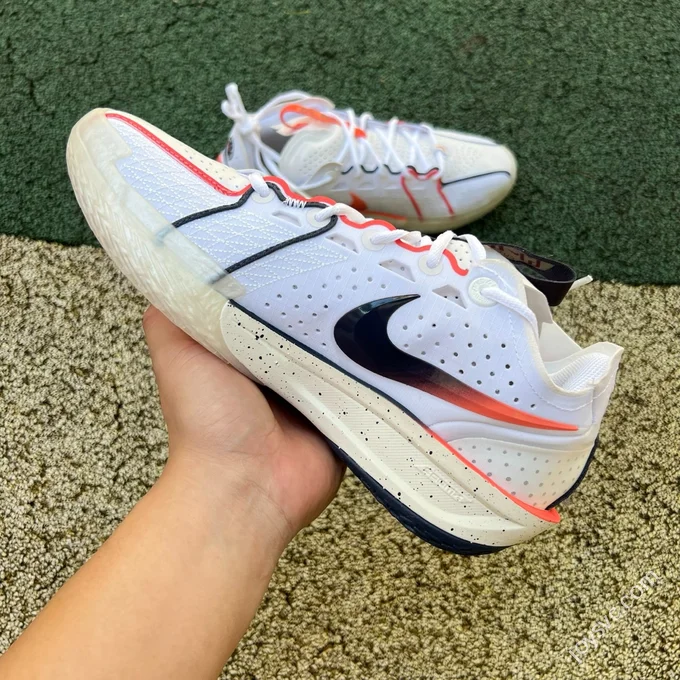Pure Original GT3 White Orange Nike Air ZoomX G.T. Cut 3 Basketball Shoes IB8870-191