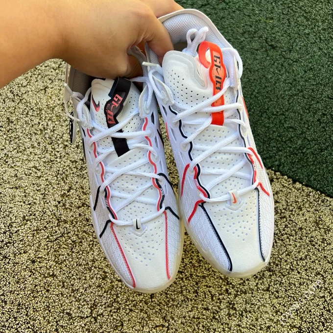 Pure Original GT3 White Orange Nike Air ZoomX G.T. Cut 3 Basketball Shoes IB8870-191