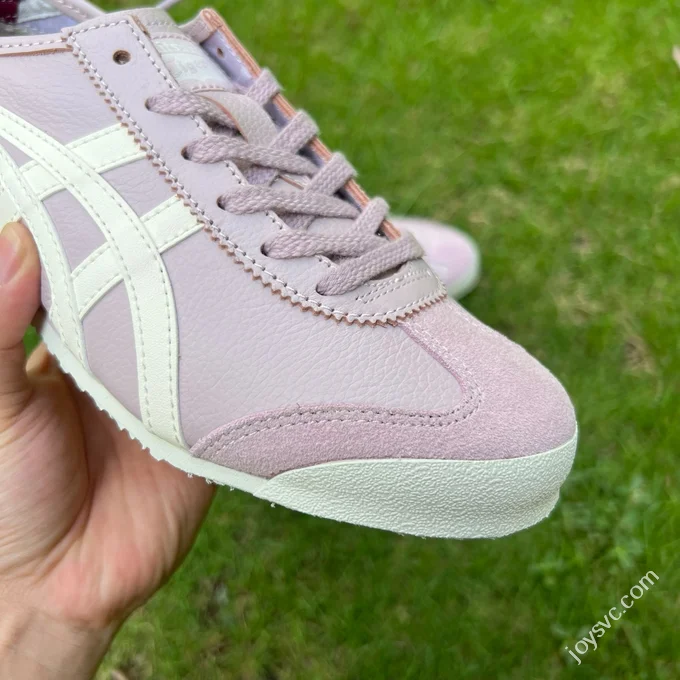 Y Pure Original Onitsuka Tiger Mexico 66 Light Purple Leather