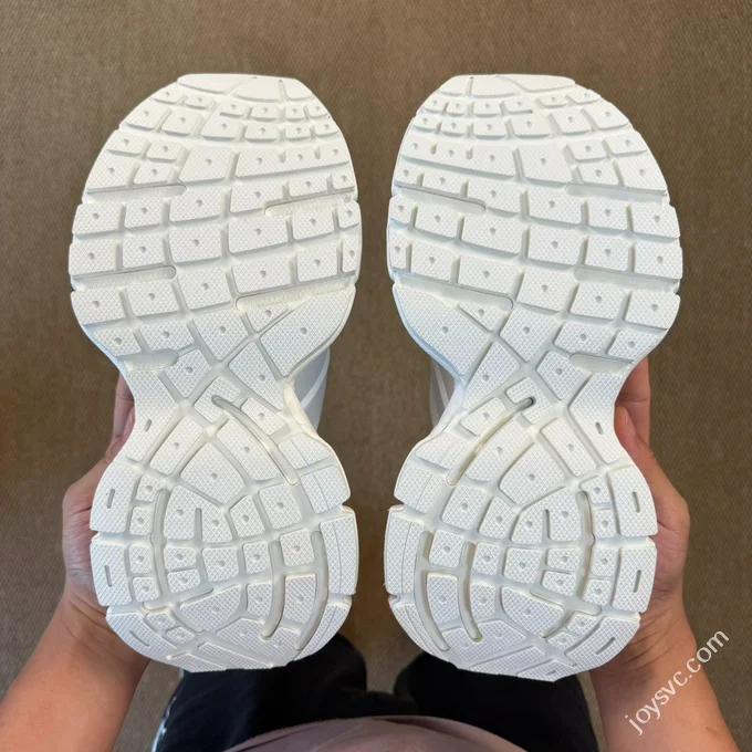 Balenciaga 3XL One-Strap Slides Pure White