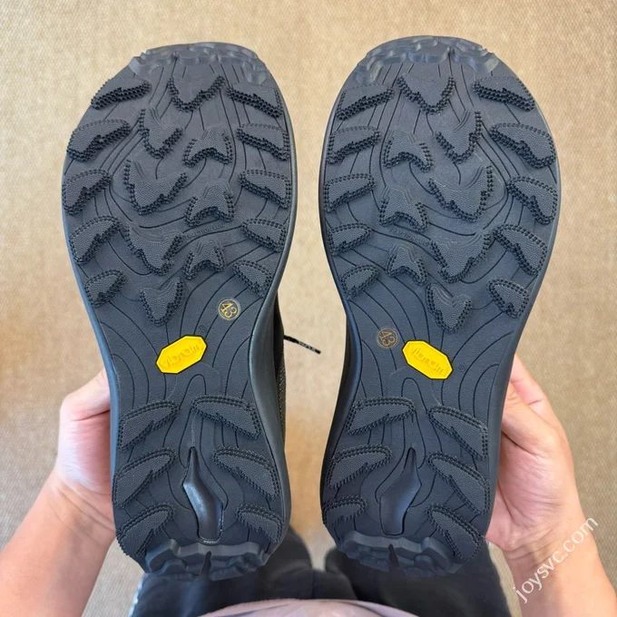Roa Hiking Outdoor Shoes Nylon Black Brown Gorpcore Style
