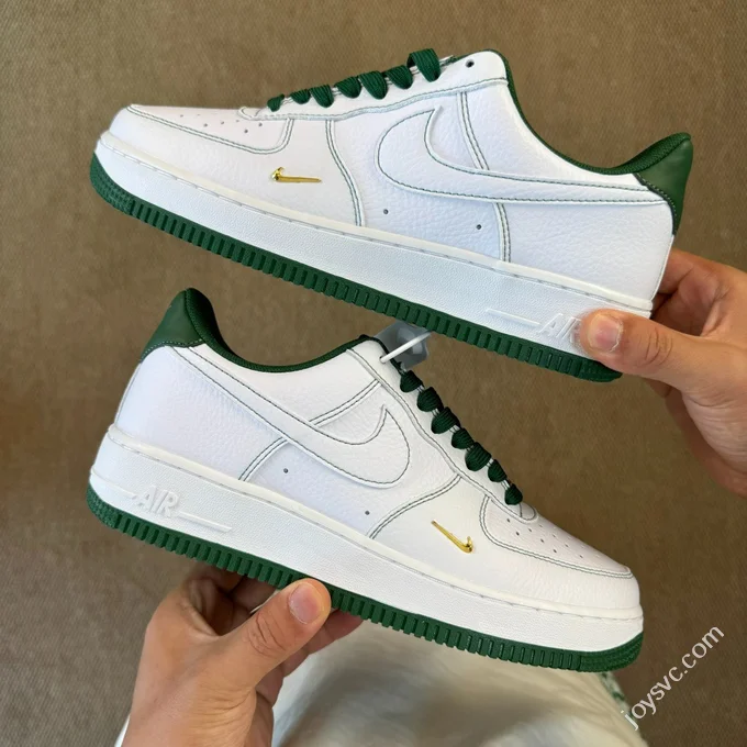 3A Pure Original Air Force 1 AF1 Small Hook White Green Sneakers IB6543-102