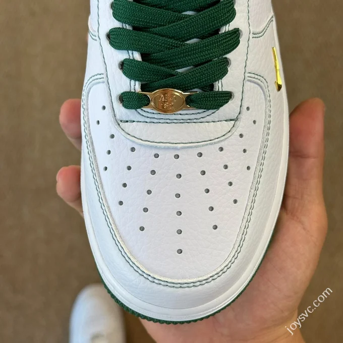 3A Pure Original Air Force 1 AF1 Small Hook White Green Sneakers IB6543-102