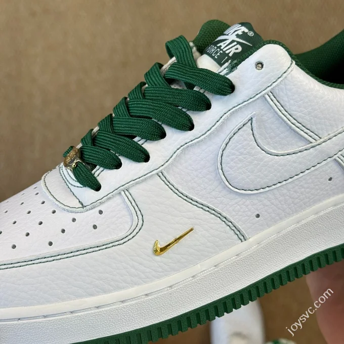 3A Pure Original Air Force 1 AF1 Small Hook White Green Sneakers IB6543-102