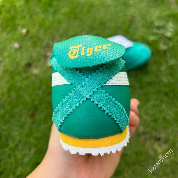 Y Pure Original Onitsuka Tiger Mexico 66 Green Leather