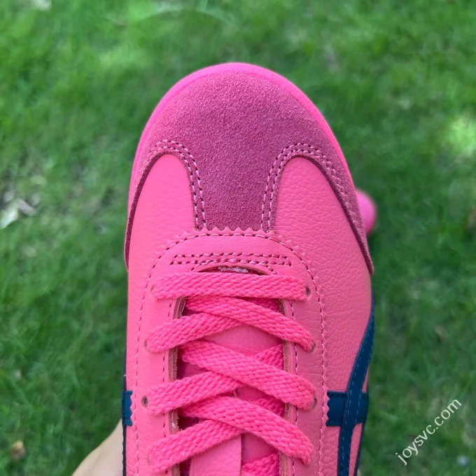 Y Pure Original Onitsuka Tiger Mexico 66 Pink Blue Leather