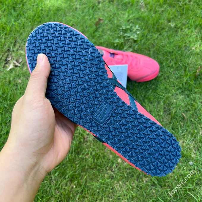 Y Pure Original Onitsuka Tiger Mexico 66 Pink Blue Leather