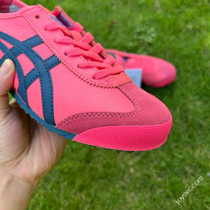 Y Pure Original Onitsuka Tiger Mexico 66 Pink Blue Leather