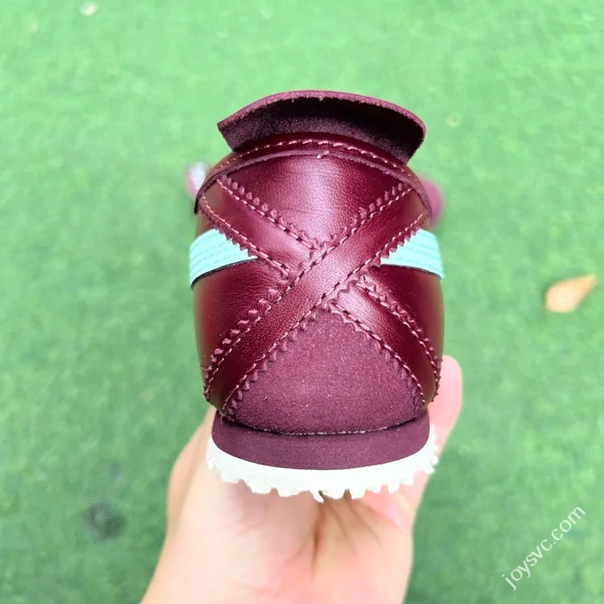 Y Pure Original Onitsuka Tiger Mexico 66 Burgundy Blue Leather