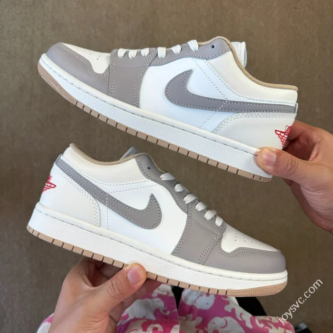 DT Pure Original AJ1 Low Top Beige Grey 553558-169