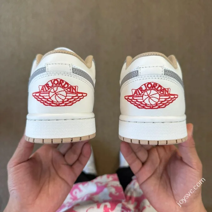 DT Pure Original AJ1 Low Top Beige Grey 553558-169