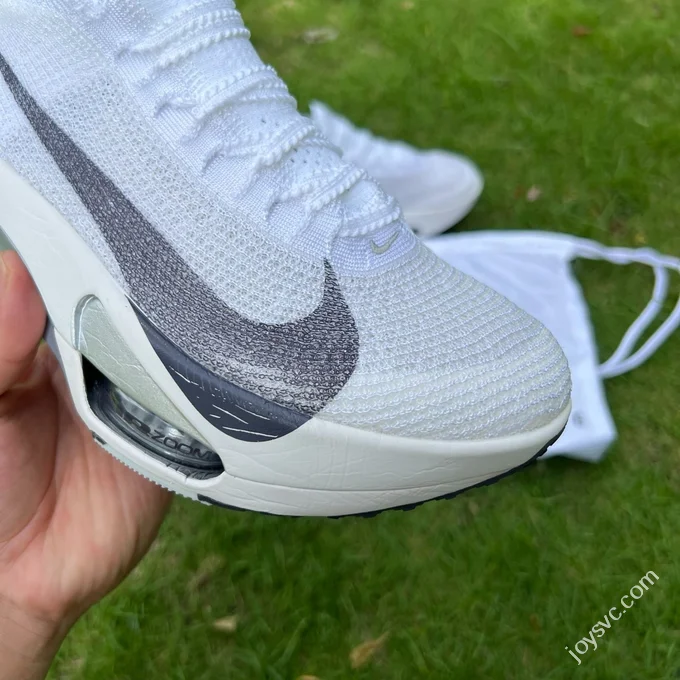 Y Pure Original Nike Alphafly 3 Marathon Racing Shoes White Grey FD6315-102