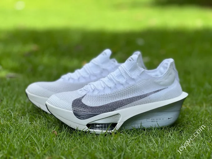 Y Pure Original Nike Alphafly 3 Marathon Racing Shoes White Grey FD6315-102