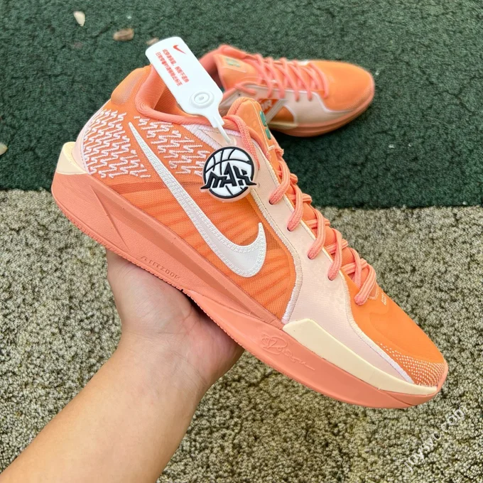 Pure Original Nike Sabrina 2 Pink Orange Low Top Basketball Shoes FZ1517-801