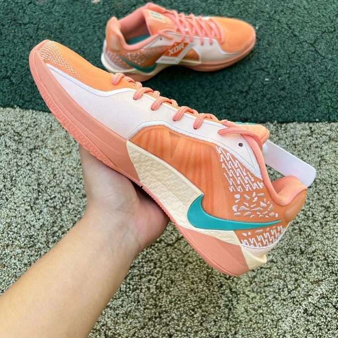 Pure Original Nike Sabrina 2 Pink Orange Low Top Basketball Shoes FZ1517-801