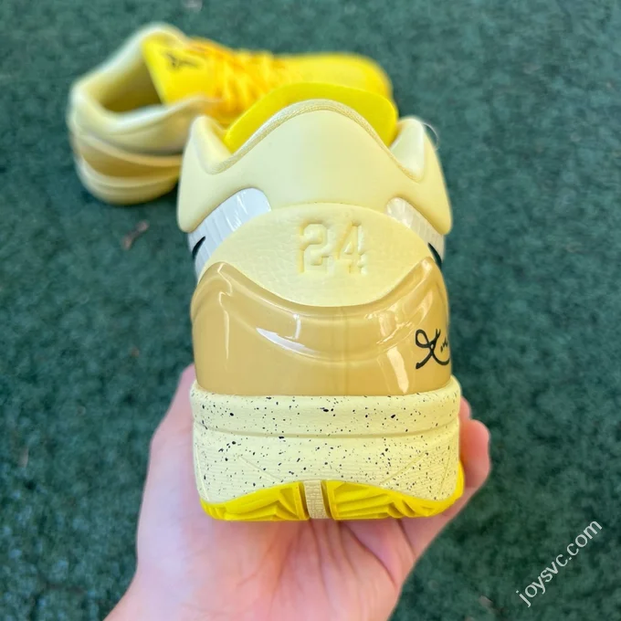 S2 Pure Original Kobe 4 Protro CHBL Yellow Black Basketball Shoes IH0587-700