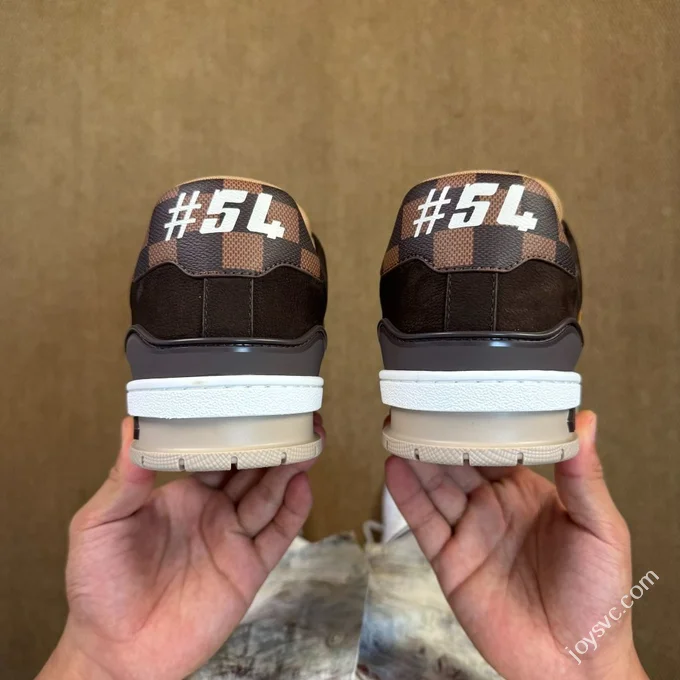 LV Nigo Collaboration Portrait Monogram Brown LOUIS VUITTON Trainer