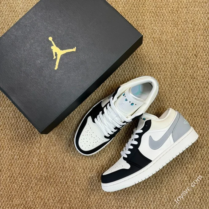 DT Pure Original AJ1 Low Top White Grey Black IO2242-101