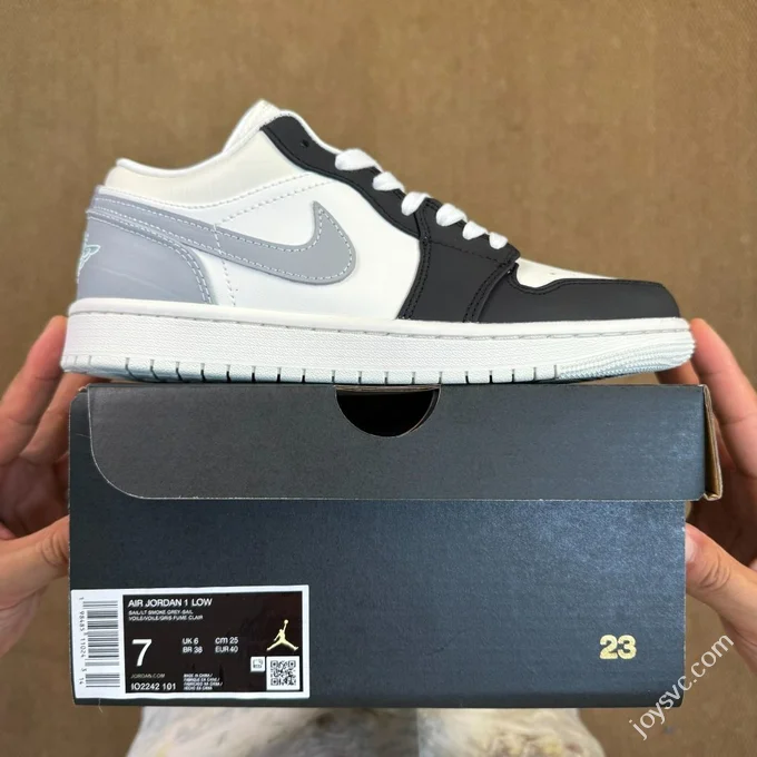 DT Pure Original AJ1 Low Top White Grey Black IO2242-101