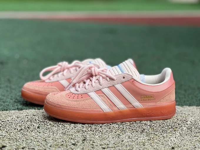 S2 Pure Original Bad Bunny x Adidas Gazelle Pink JS5052