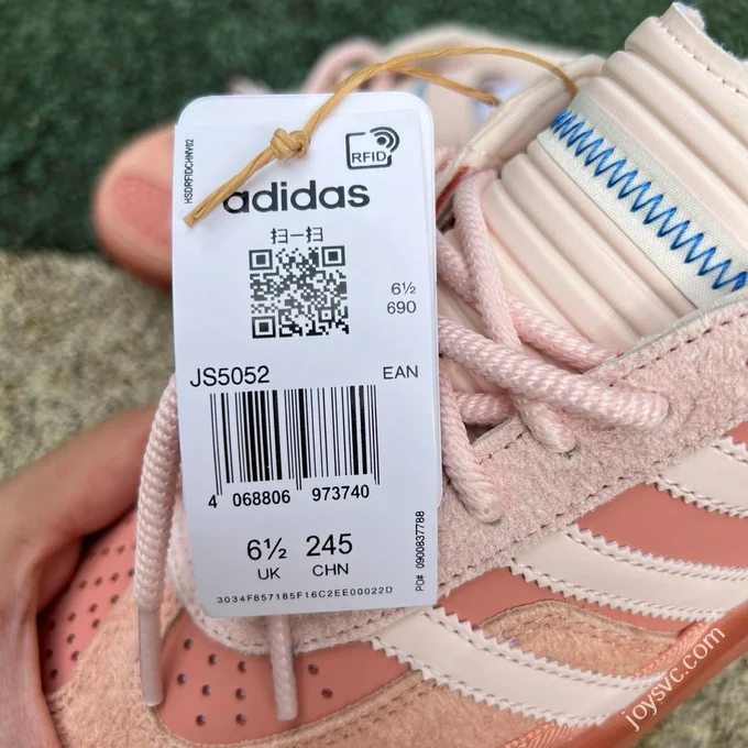 S2 Pure Original Bad Bunny x Adidas Gazelle Pink JS5052