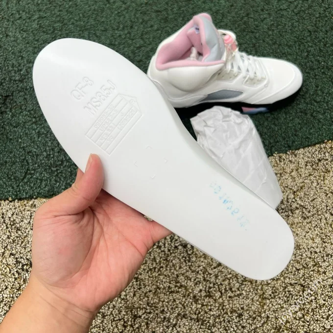 Heyuan Pure Original AJ5 White Pink 