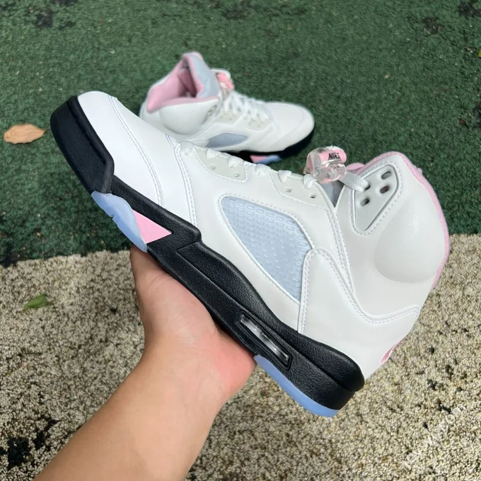 Heyuan Pure Original AJ5 White Pink 