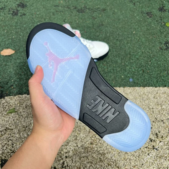 Heyuan Pure Original AJ5 White Pink 