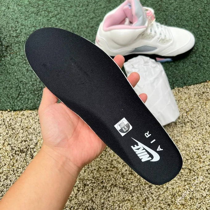 Heyuan Pure Original AJ5 White Pink 