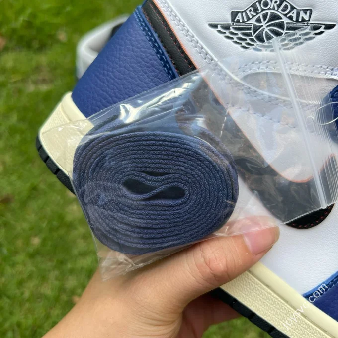 AJ1 High Top Black Blue Air Jordan 1 Retro DZ5485-100