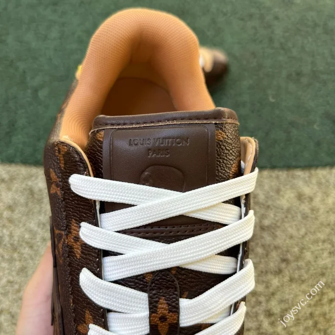 LV Football Shoes Dark Brown LOUIS VUITTON x Nigo Collaboration FW25